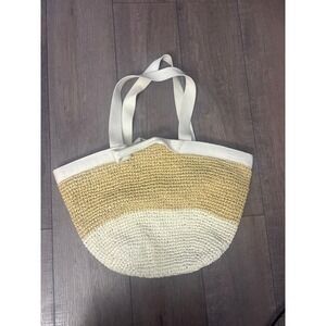 Stoney‎ Clover Lane Raffia Beach Tote